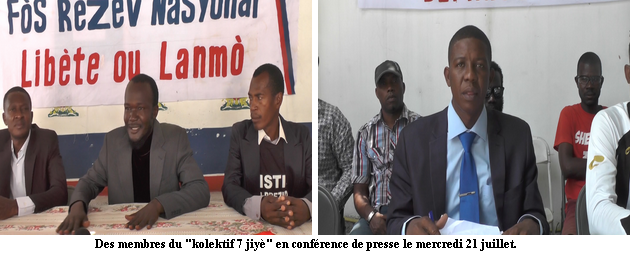 « Kolektif 7 jiyè 2021» en quête de justice pour le président Jovenel Moise